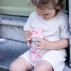 Nuby flip it beker zachte tuit roze