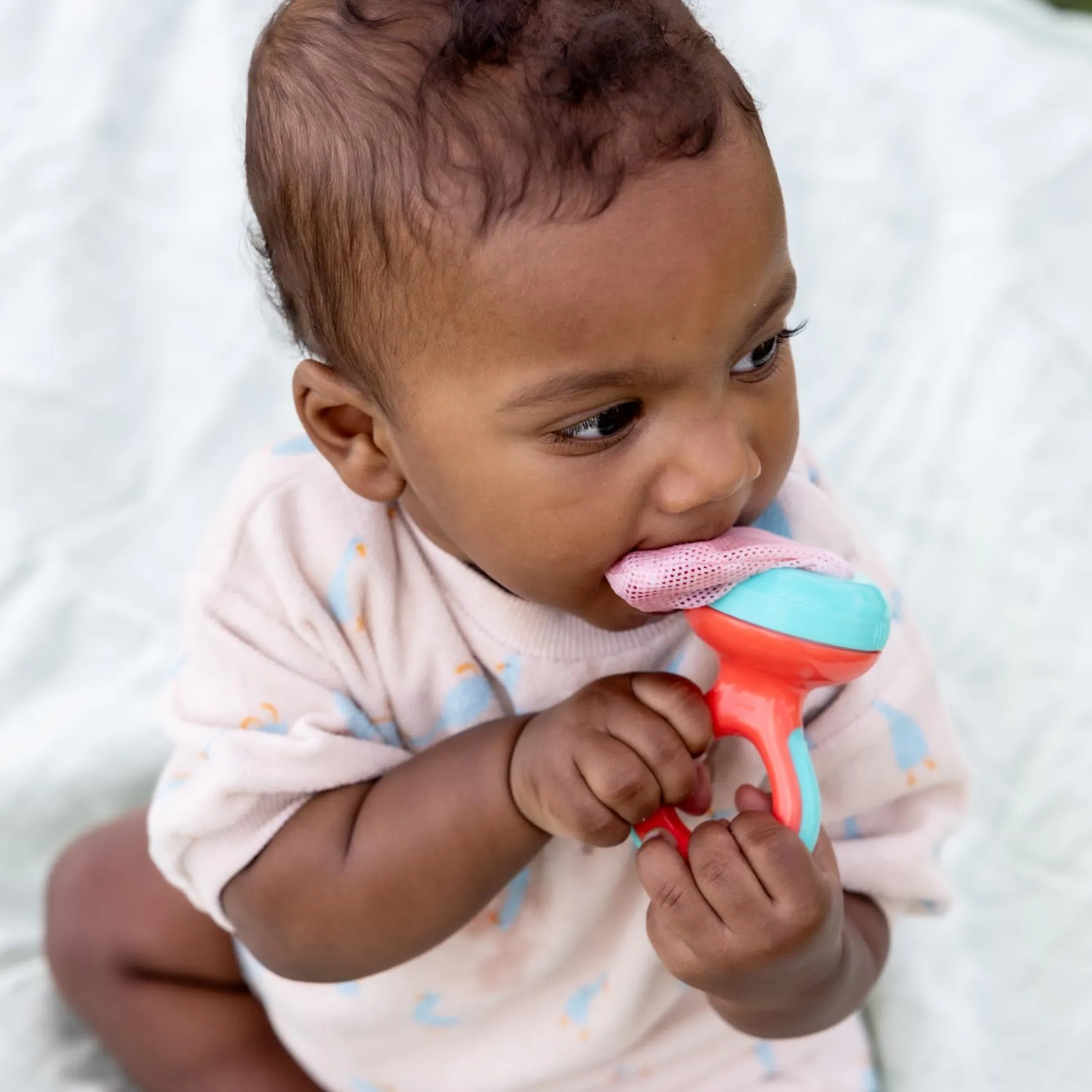 Nuby sabbelzakje rood