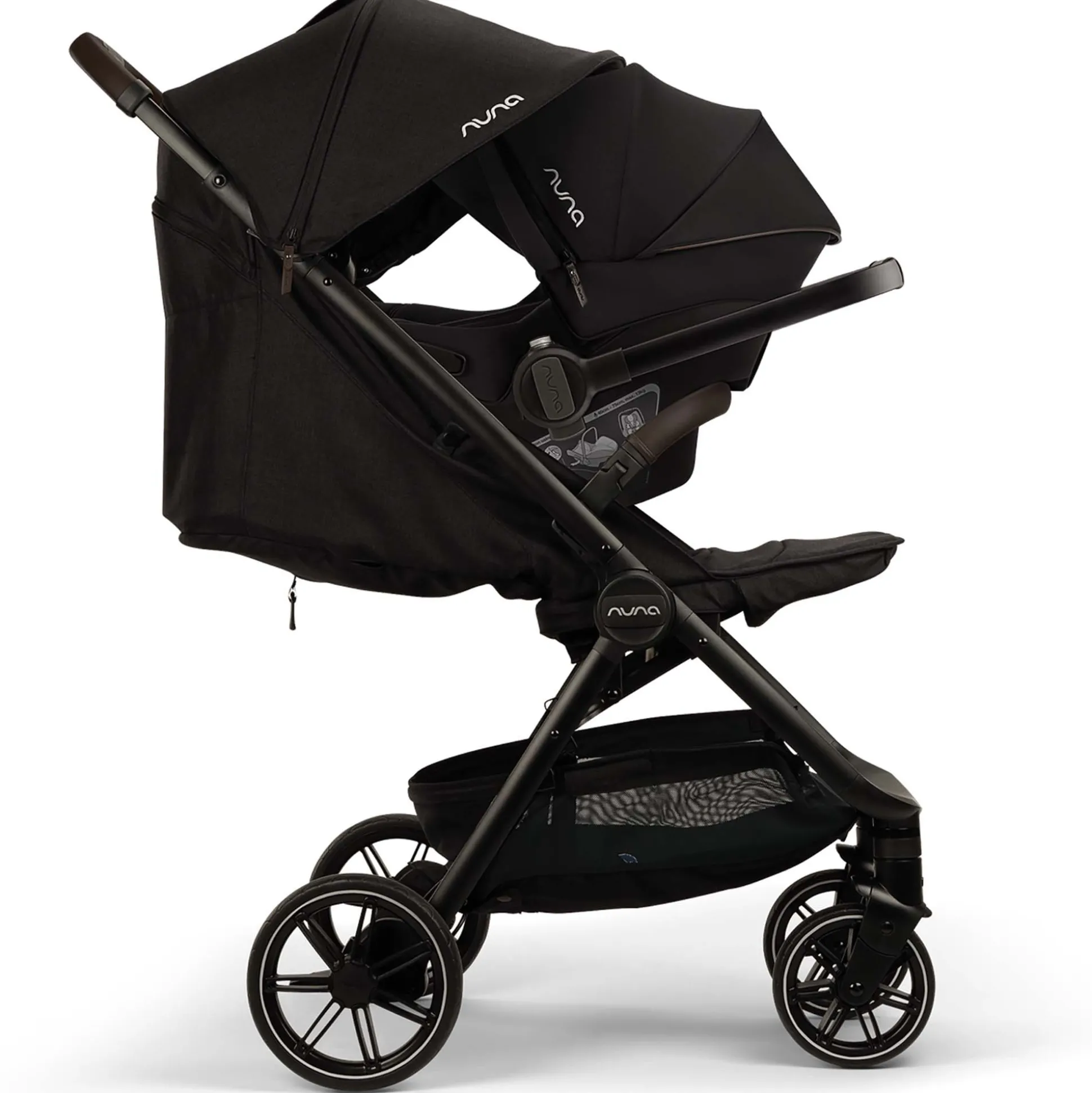 Nuna TRVL LX buggy Caviar