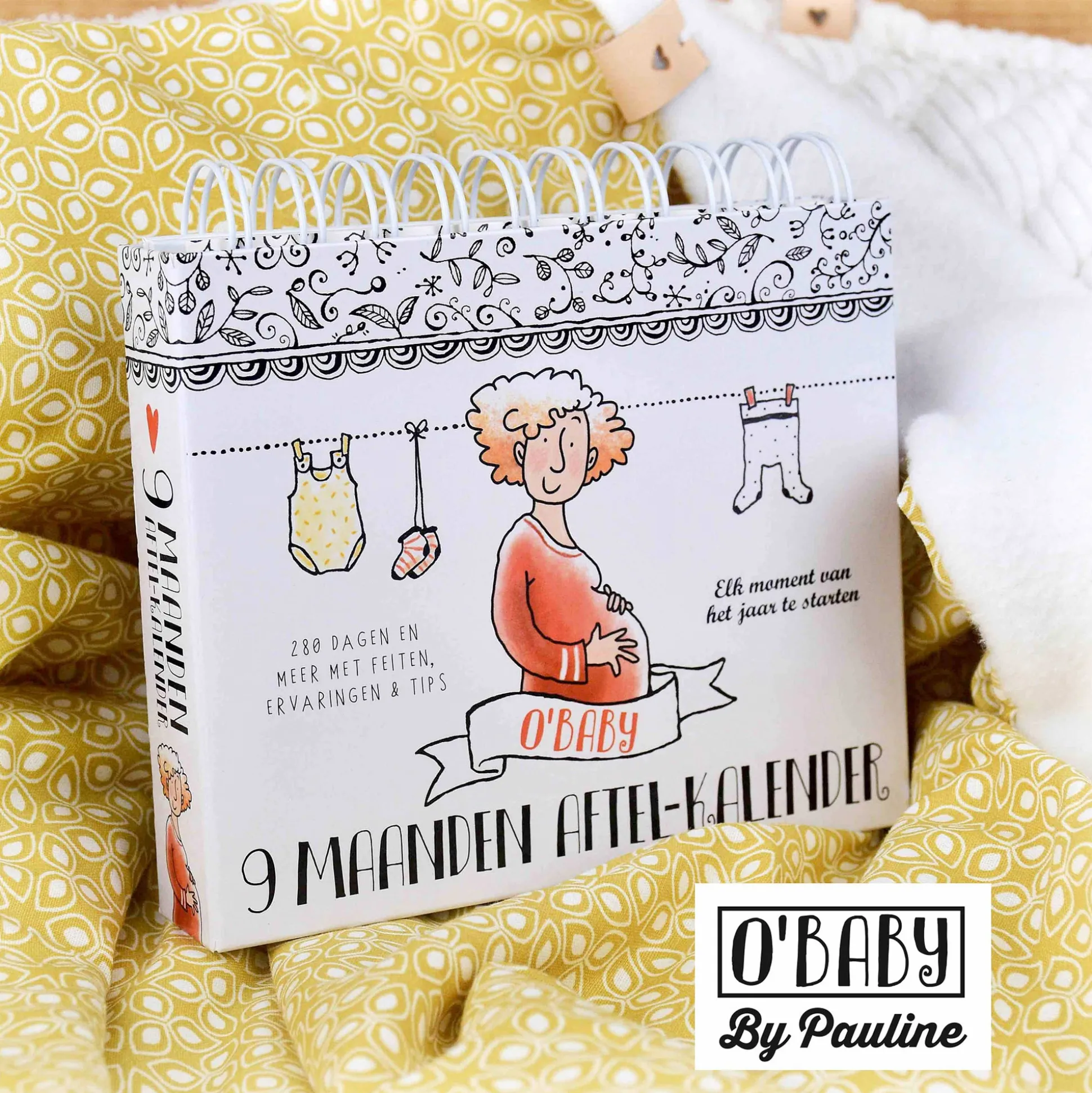 Pauline oud 9 maanden aftelkalender Multi