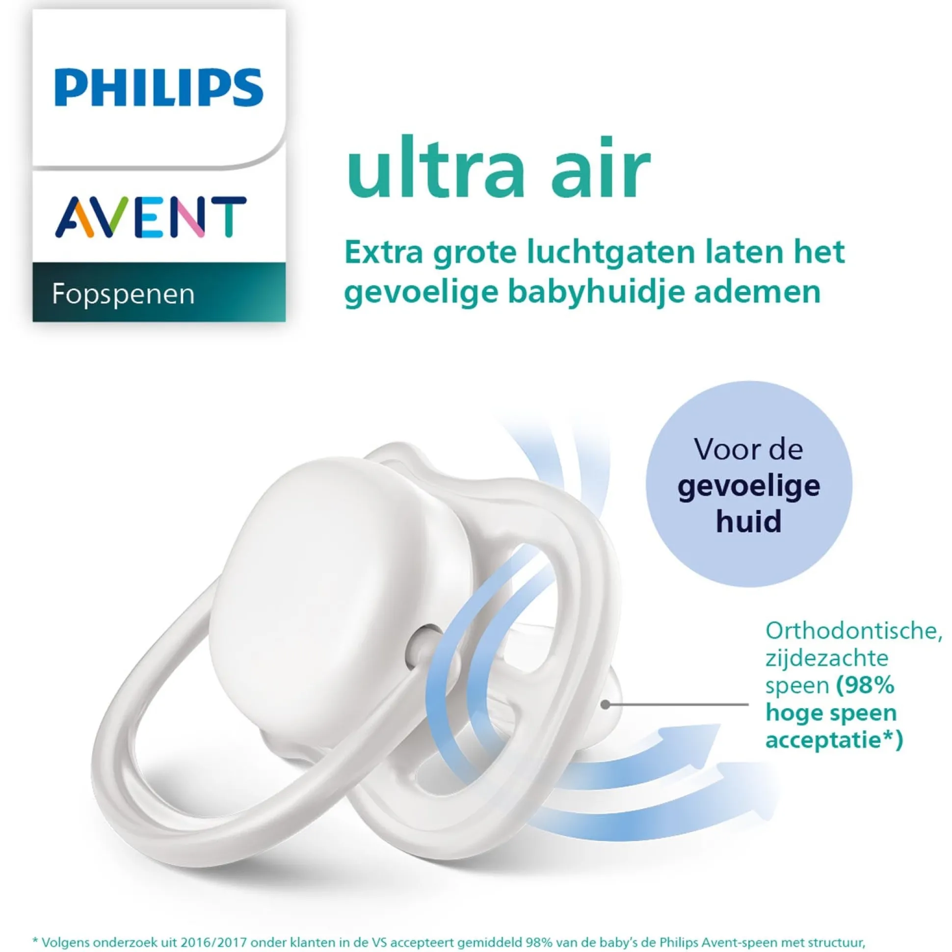Philips Avent fopspeen 18M+ Multi