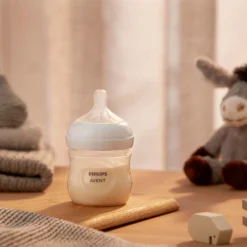 Philips Avent Natural Flesspeen 3M+ transparant