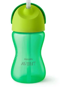 Philips Avent rietjesbeker 300ml 12+ maanden groen groen