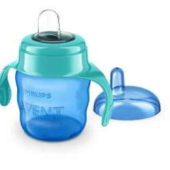 Philips Avent tuitbeker 200ml 6m+ blauw