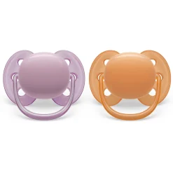 Philips Avent Ultra Soft Fopspeen 6-18mnd 2-pack Orange