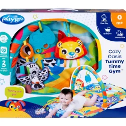 Playgro Cozy Oasis Tummy Time gym speelkleed Multi
