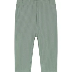 Prenatal baby rib pyjama groen