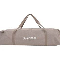 Prenatal campingbed Sinne taupe met matras & matrashoes