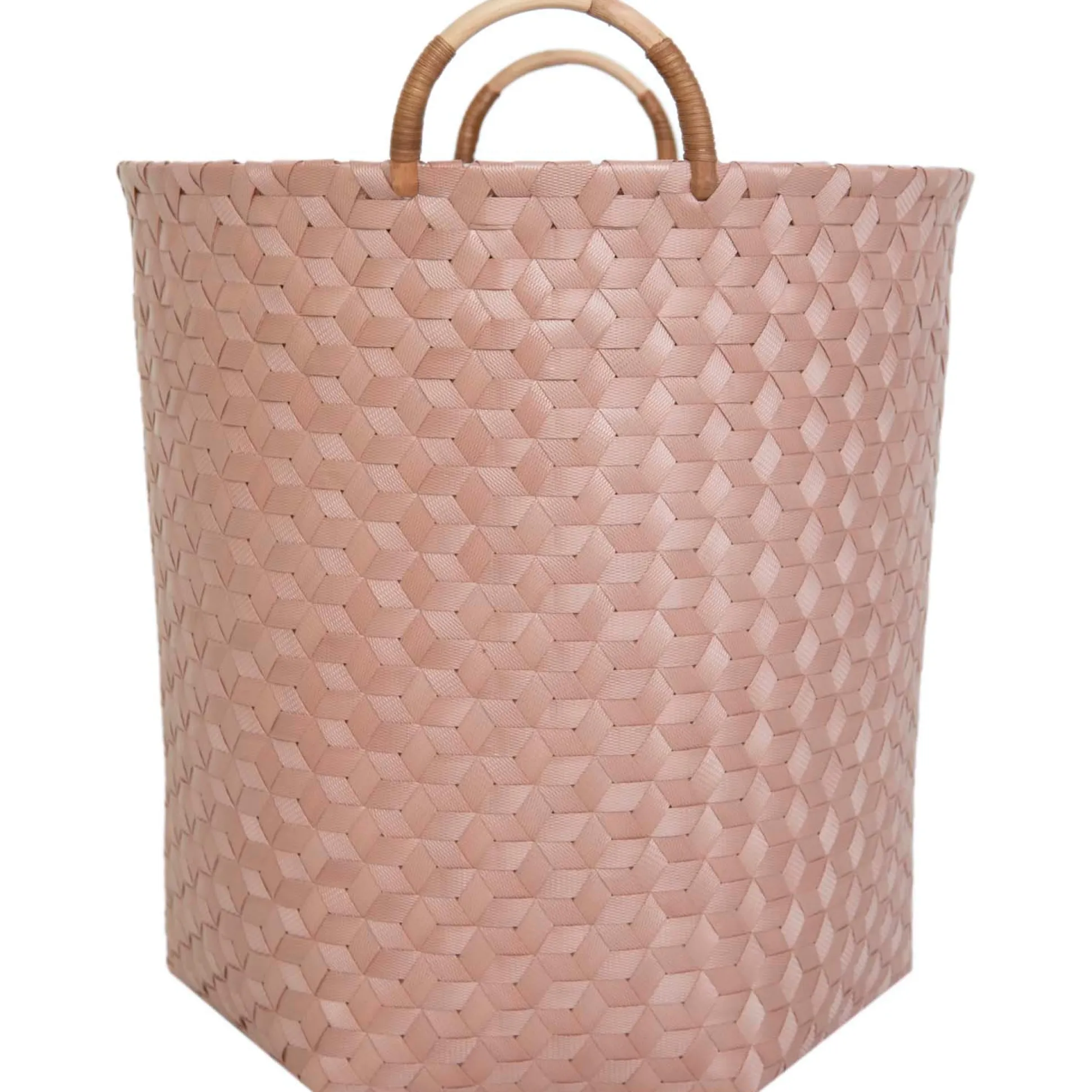 Prenatal mand groot hexagon roze