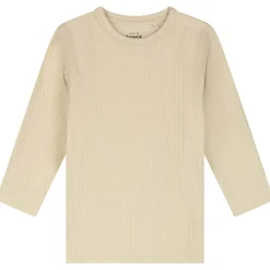 Prenatal peuter rib pyjama beige