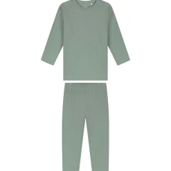 Prenatal peuter rib pyjama groen