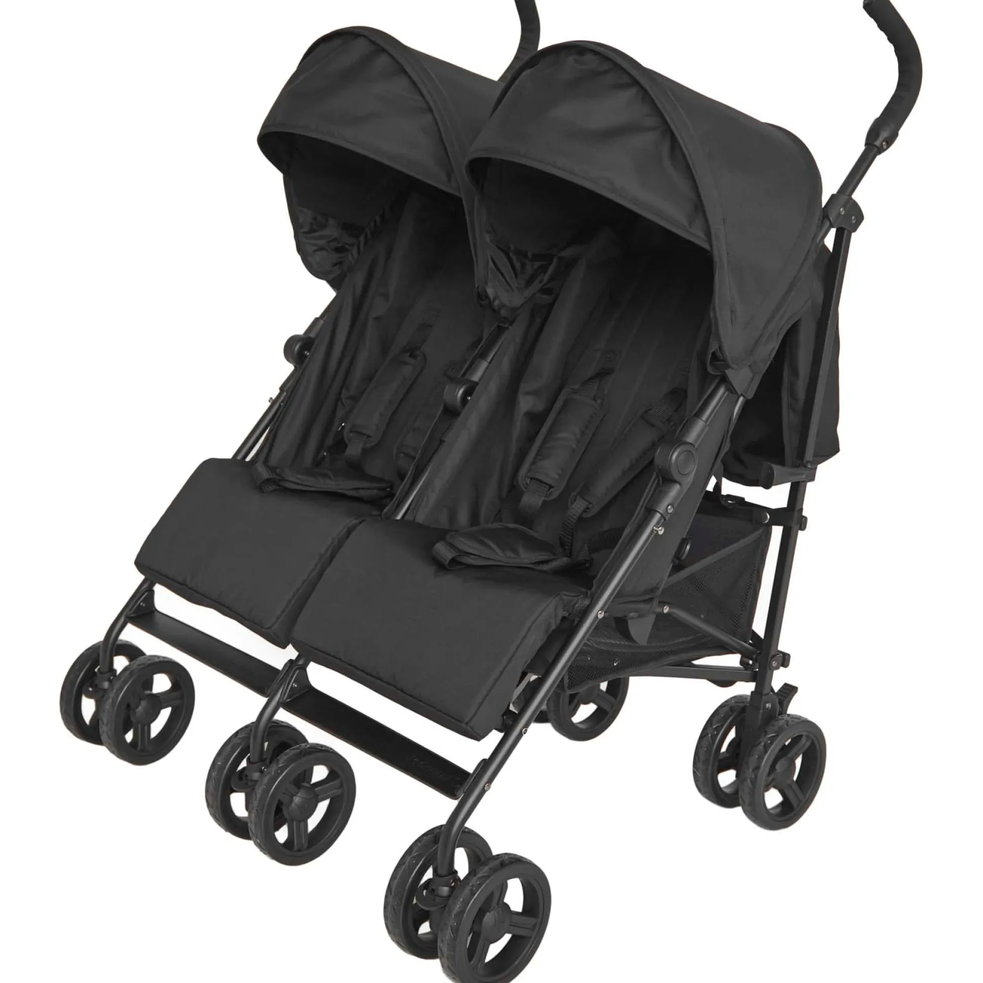 Prenatal tweeling buggy Black