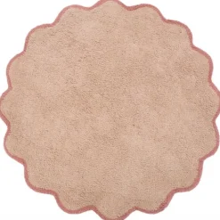 Prenatal vloerkleed Schelp roze