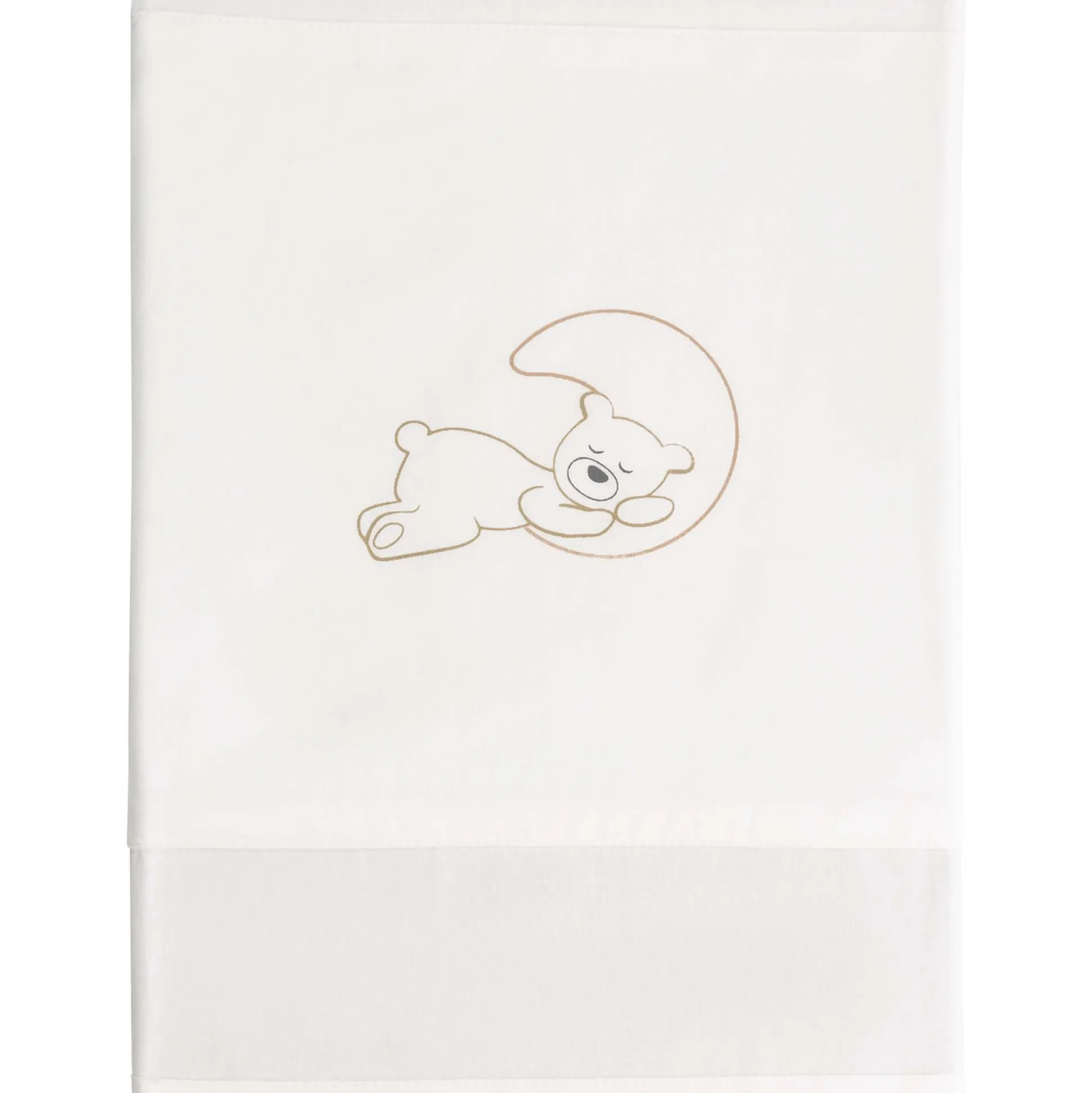 Prenatal wieglaken Beren wit