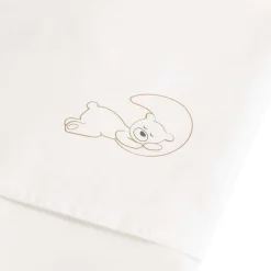 Prenatal wieglaken Beren wit