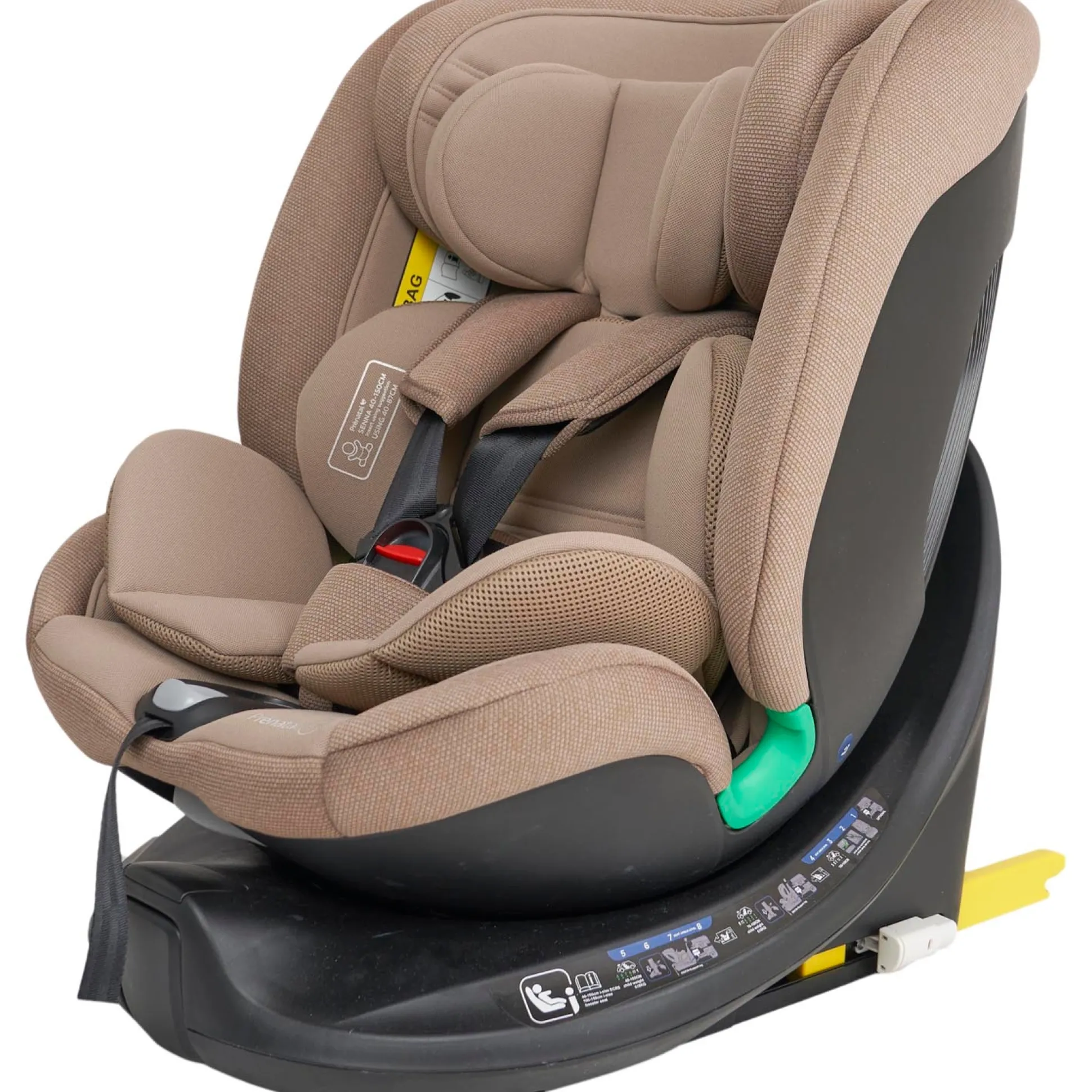 Prénatal autostoel Senna Taupebrown