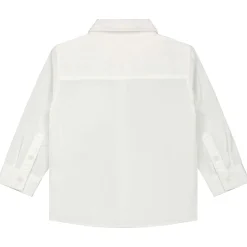 Prénatal baby blouse lange mouwen effen wit