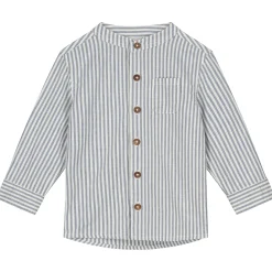 Prénatal baby blouse lange mouwen strepen blauw