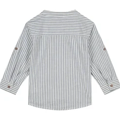 Prénatal baby blouse lange mouwen strepen blauw