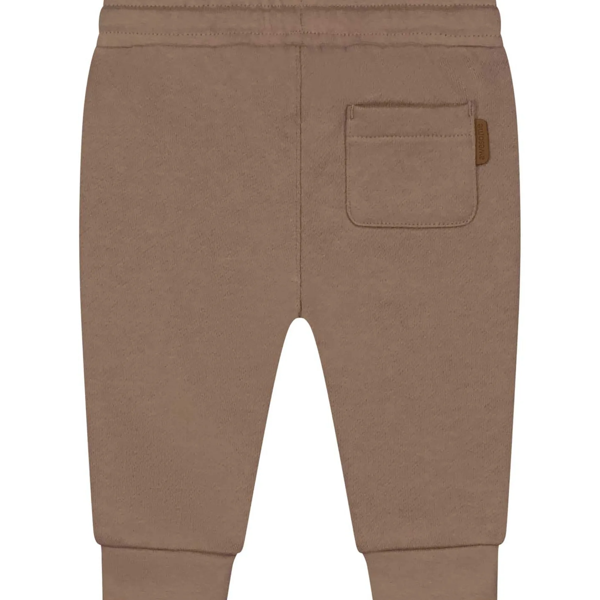 Prénatal baby broek effen bruin