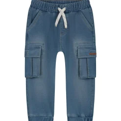 Prénatal baby broek  effen blauw