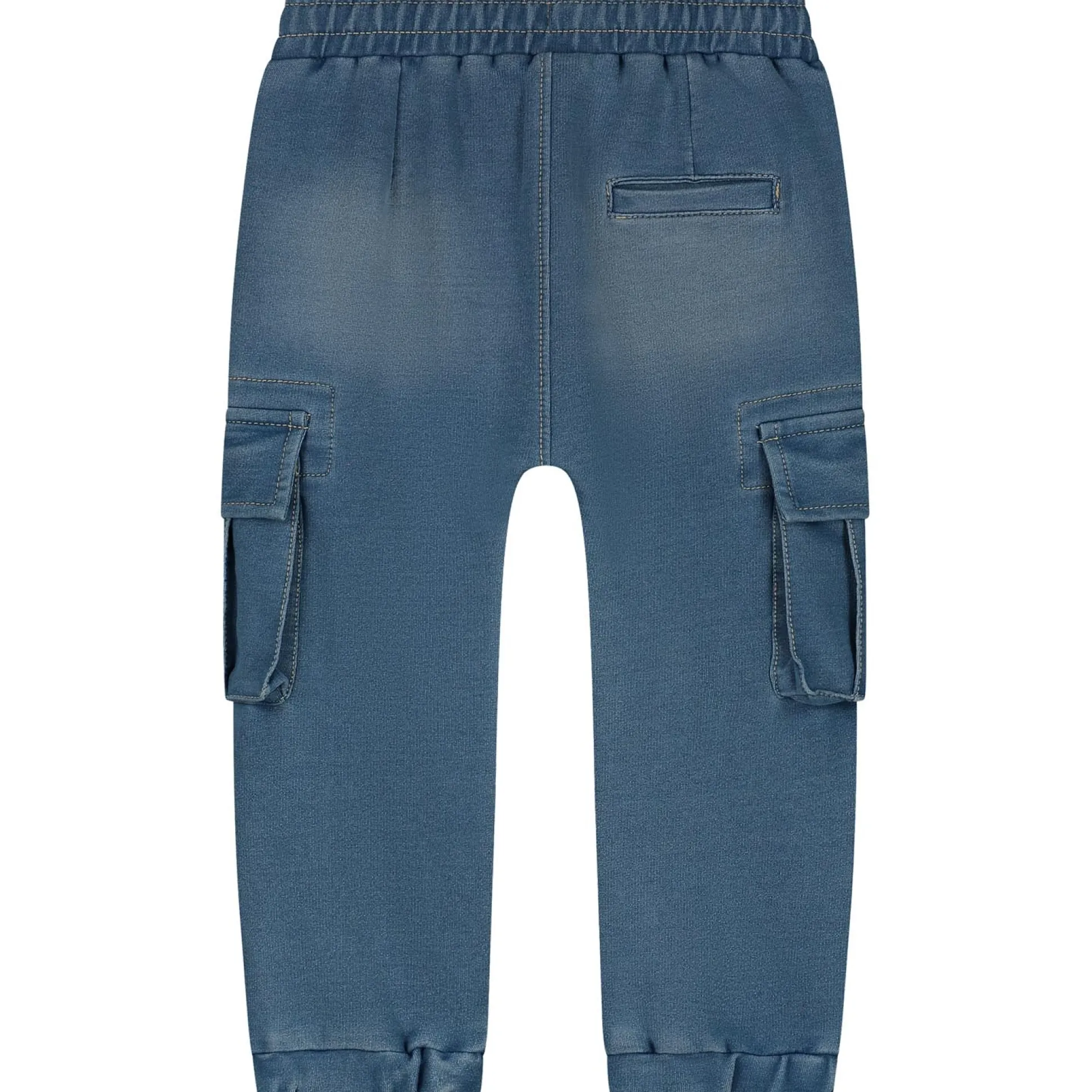 Prénatal baby broek effen blauw