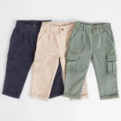 Prénatal baby broek  effen groen