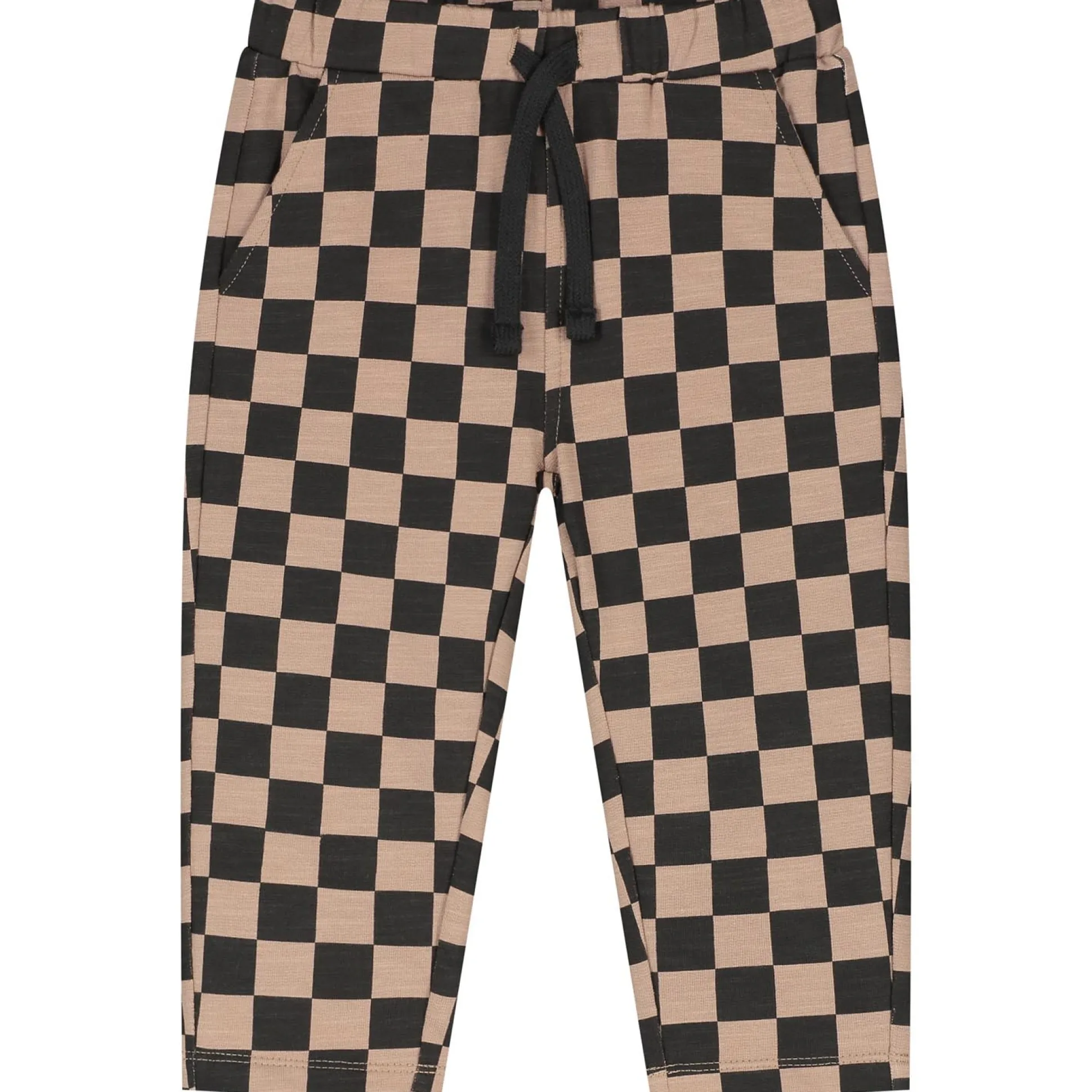 Prénatal baby broek ruit bruin