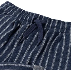 Prénatal baby broek  strepen blauw