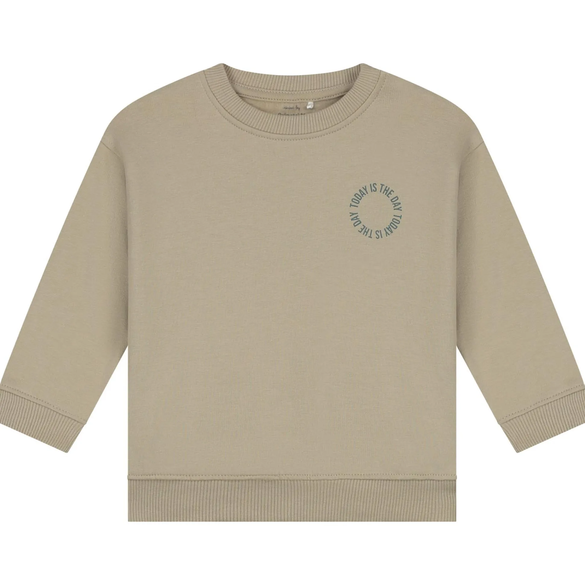 Prénatal baby joggingpak lange mouwen effen beige