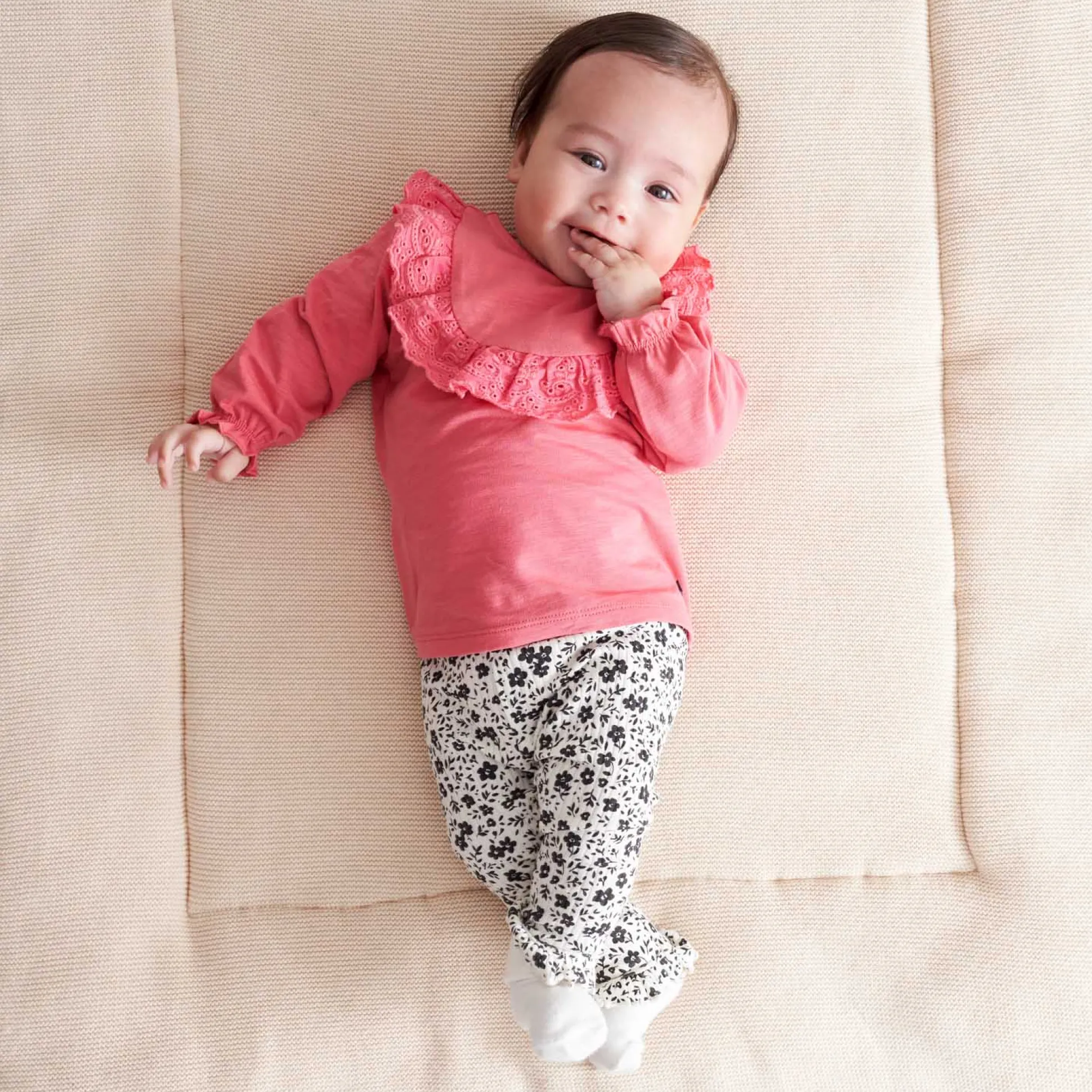 Prénatal baby legging bloemen multi