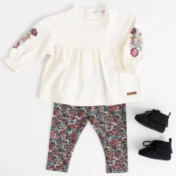 Prénatal baby legging bloemen multi