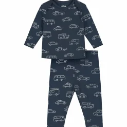 Prénatal baby pyjama auto's blauw