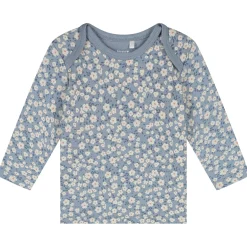 Prénatal baby pyjama bloem blauw