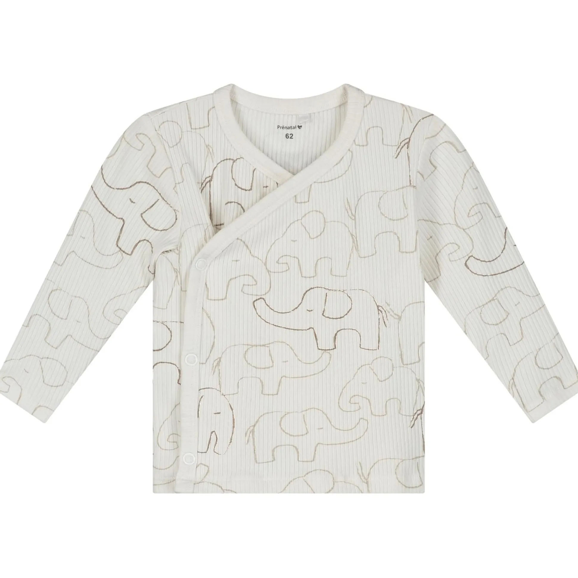 Prénatal baby pyjama otis rib wit