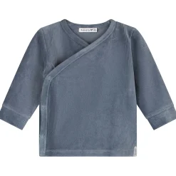 Prénatal baby pyjama rib velour blauw