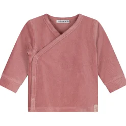 Prénatal baby pyjama rib velour roze