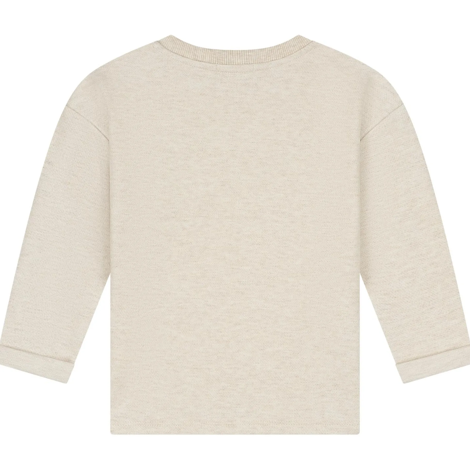 Prénatal baby shirt lange mouwen printopdruk beige