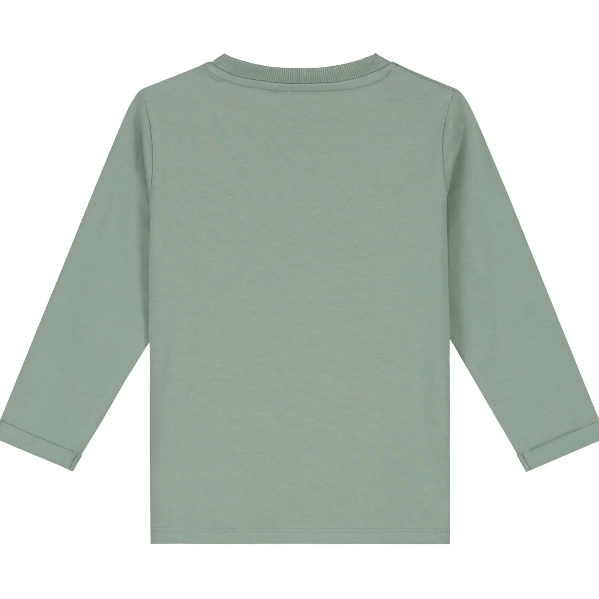 Prénatal baby shirt lange mouwen printopdruk groen