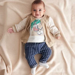 Prénatal baby shirt lange mouwen printopdruk multi