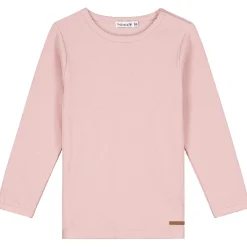 Prénatal baby shirt lange mouwen effen roze
