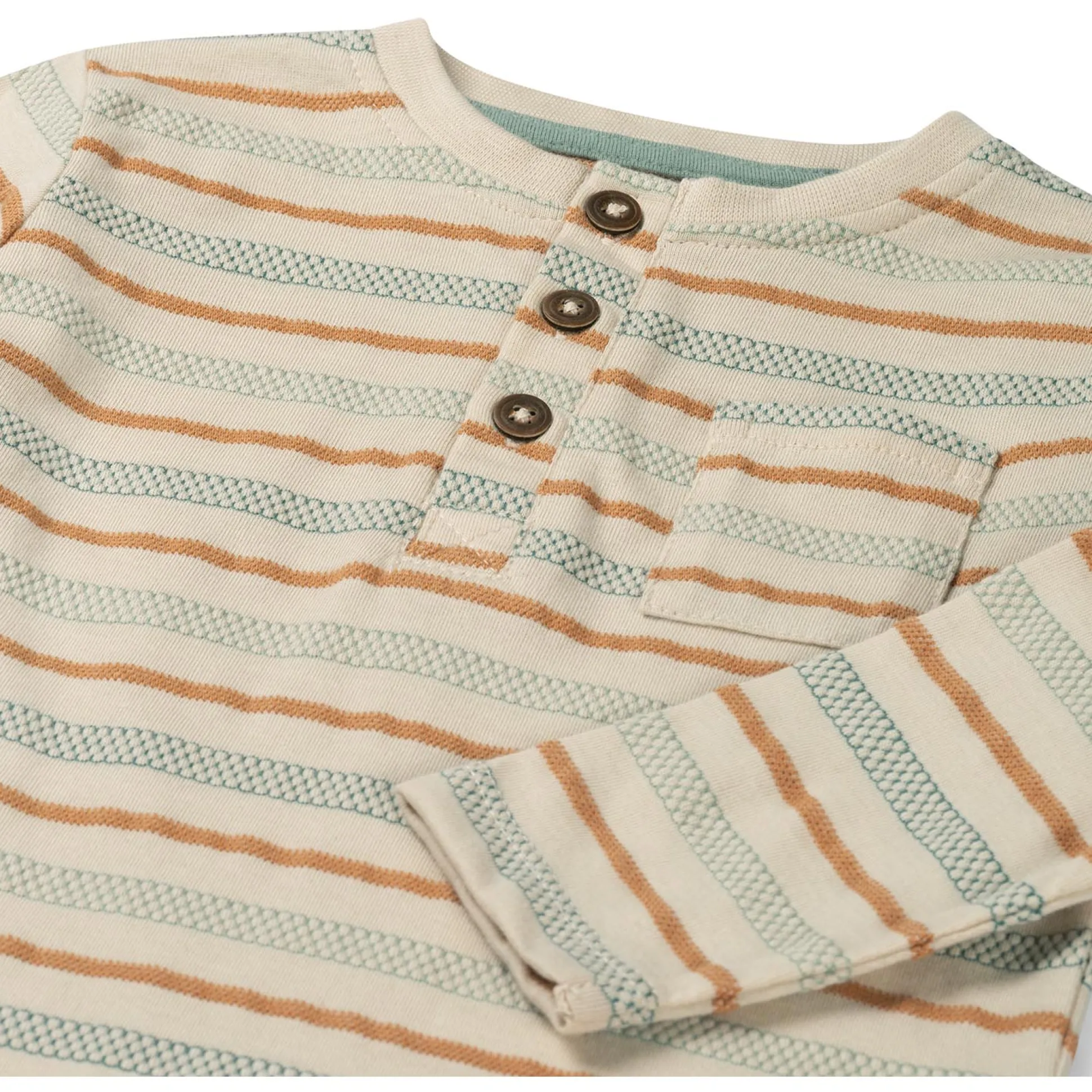 Prénatal baby shirt lange mouwen strepen multi