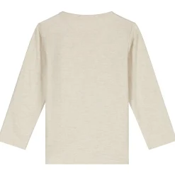 Prénatal baby shirt lange mouwen tekst beige