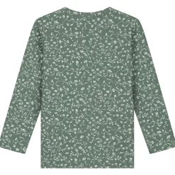 Prénatal baby shirt lange mouwen all over print groen