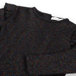 Prénatal baby shirt lange mouwen effen zwart