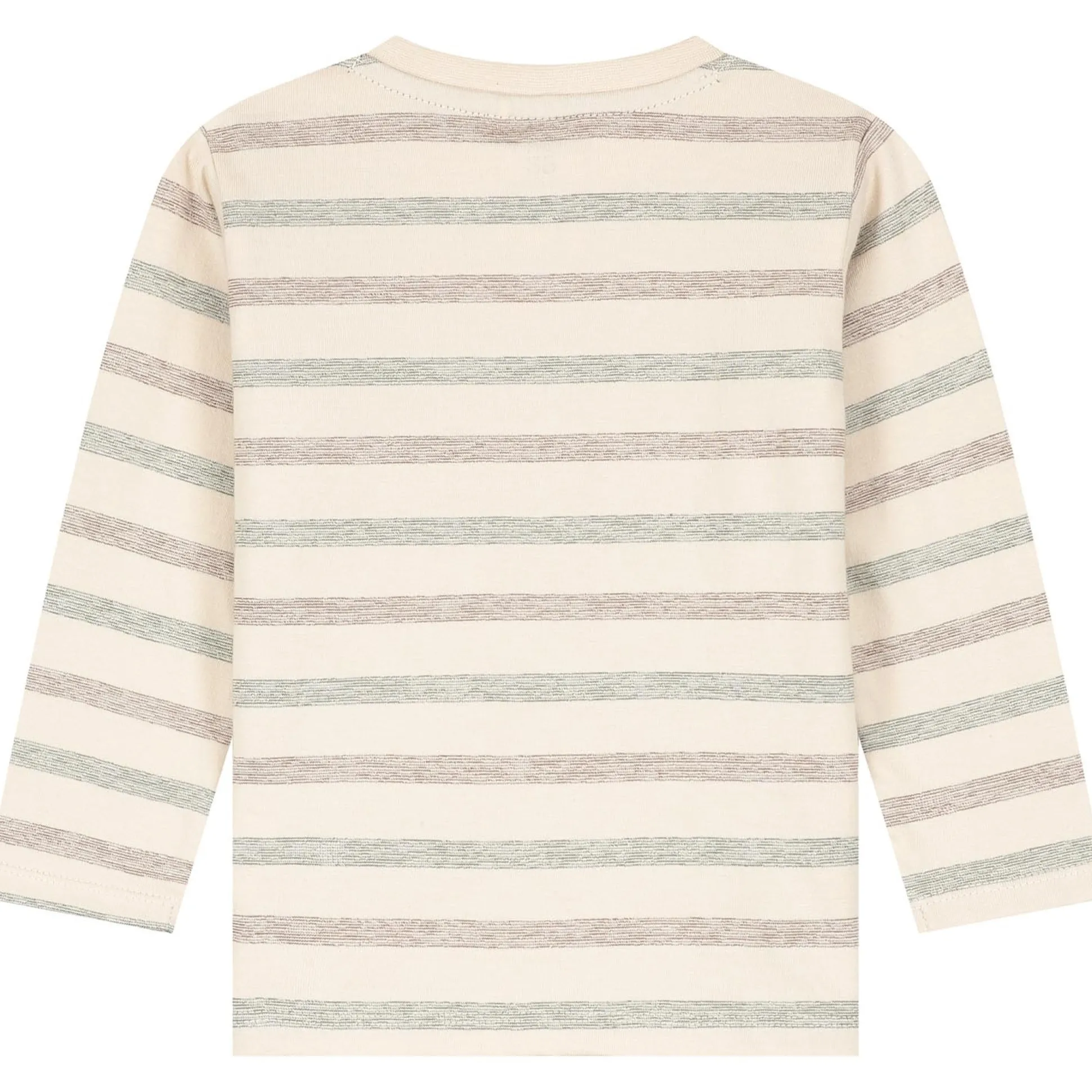 Prénatal baby shirt lange mouwen strepen multi