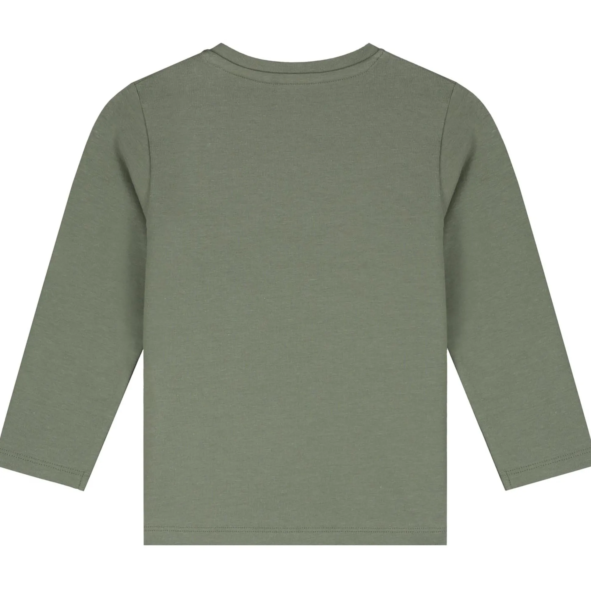 Prénatal baby shirt lange mouwen tekst groen