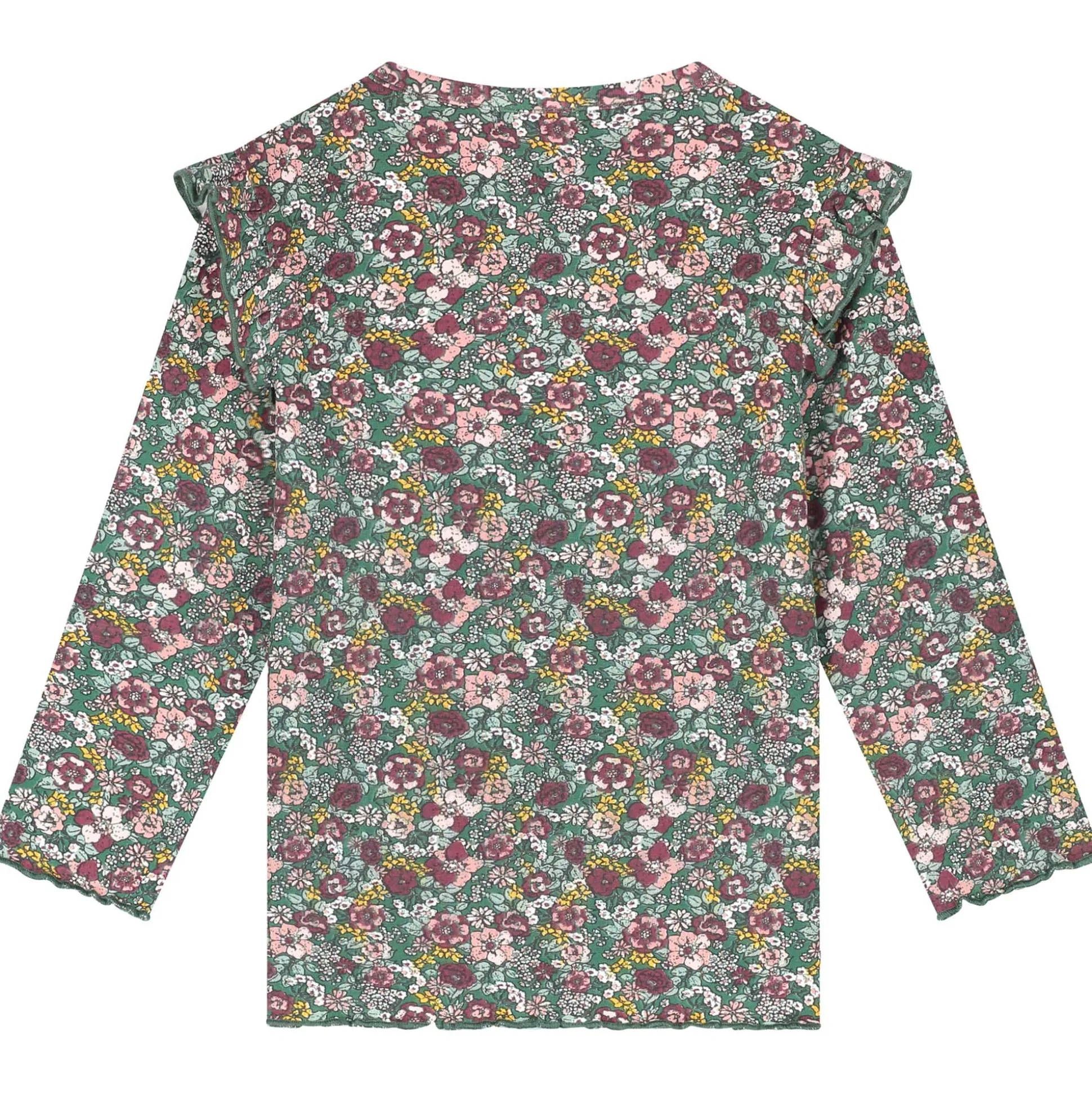 Prénatal baby shirts 2 stuks lange mouwen groen