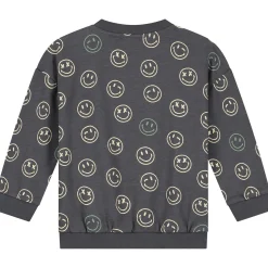 Prénatal baby sweater lange mouwen all over print grijs