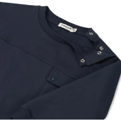 Prénatal baby sweater lange mouwen effen blauw